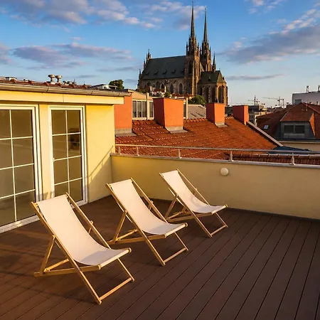 Apartman Rooftop Exclusive Lounge Brünn (Brno)